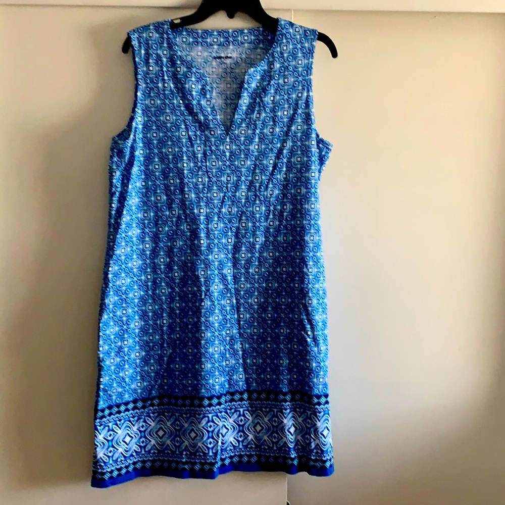 Excellent LANDS END swim cover-up size large